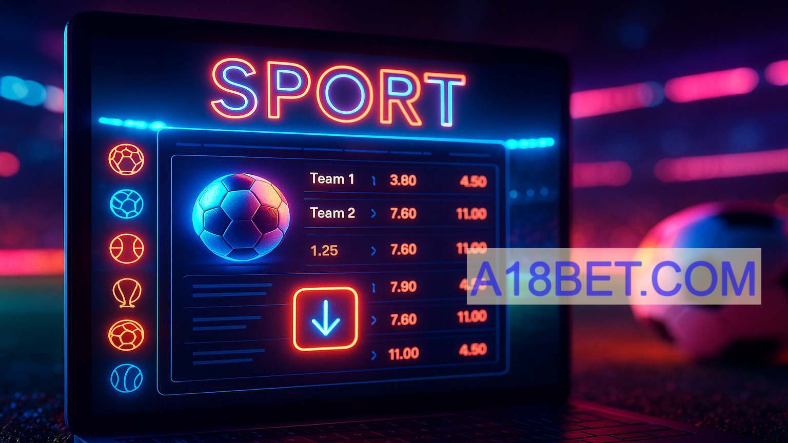 Variedade de Esportes